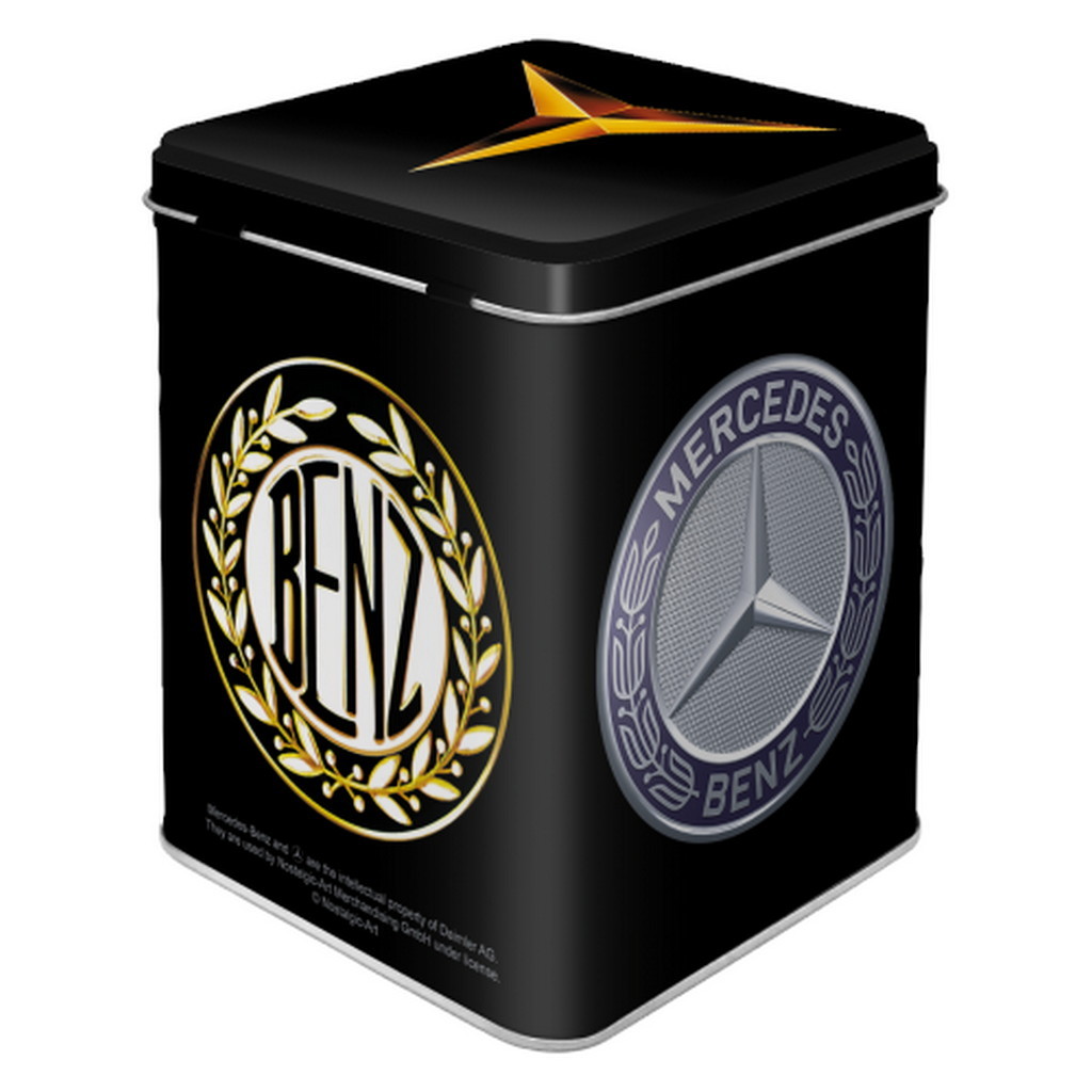 Puszka na herbatę Mercedes Benz Logo