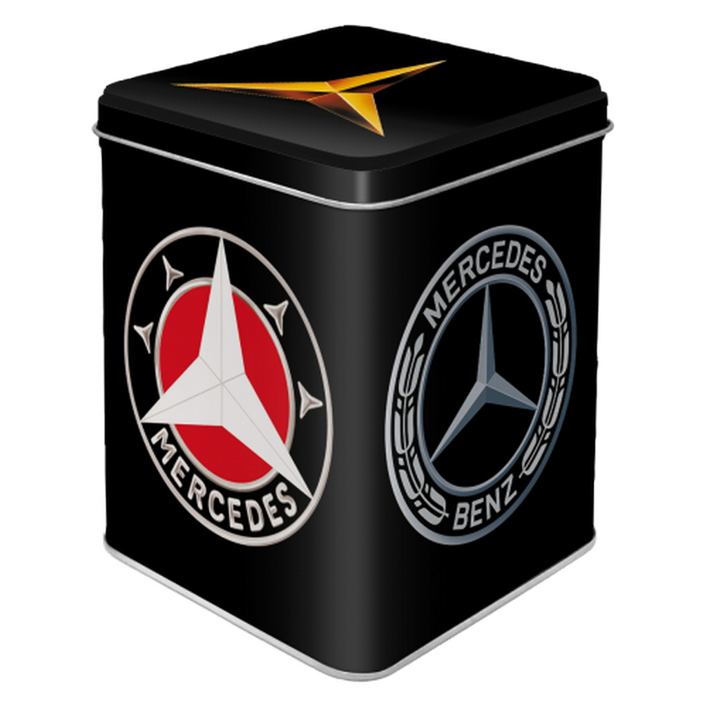Puszka na herbatę Mercedes Benz Logo