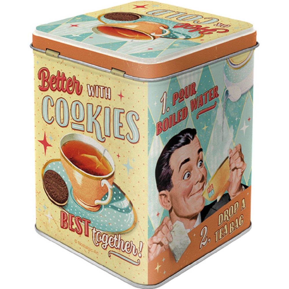 Puszka na herbatę Tea & Cookies To