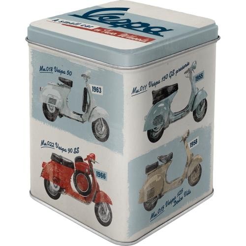 Puszka na herbatę Vespa-Model