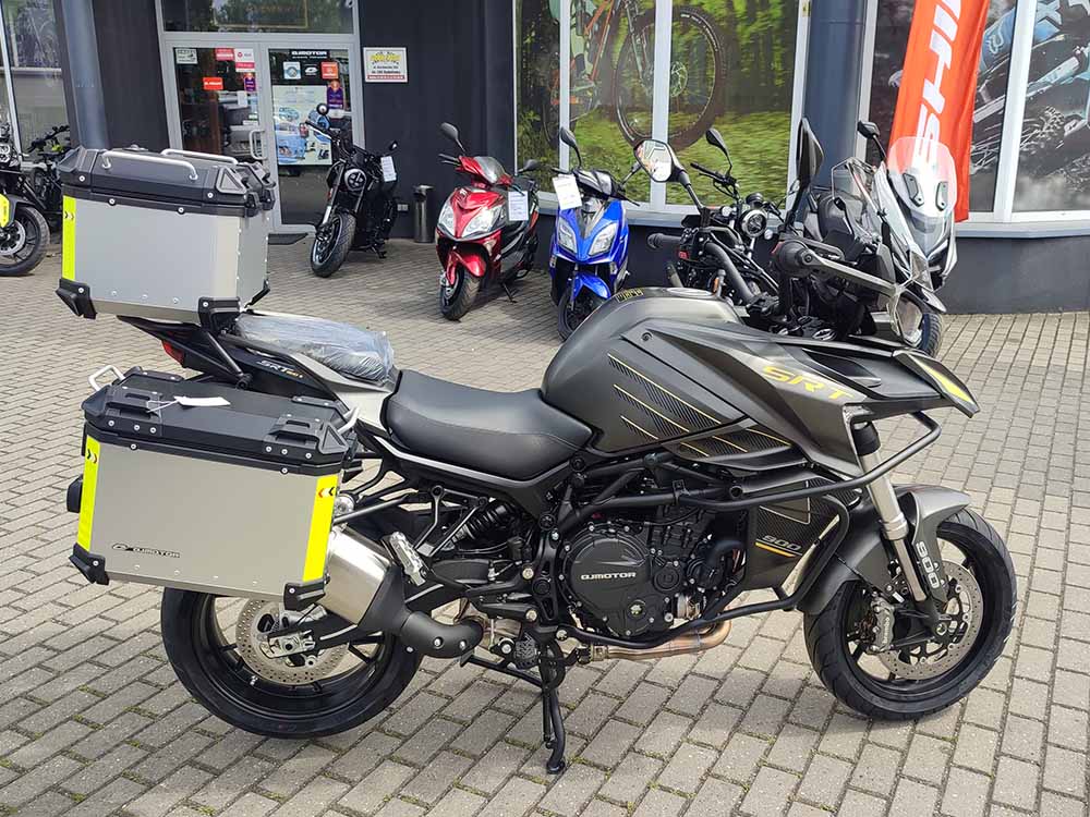 QJMOTOR SRT900S (SRT 900S) Adventure Nowość 2025 Komplet kufrów GRATIS