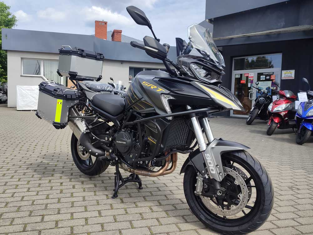 QJMOTOR SRT900S (SRT 900S) Adventure Nowość 2025 Komplet kufrów GRATIS