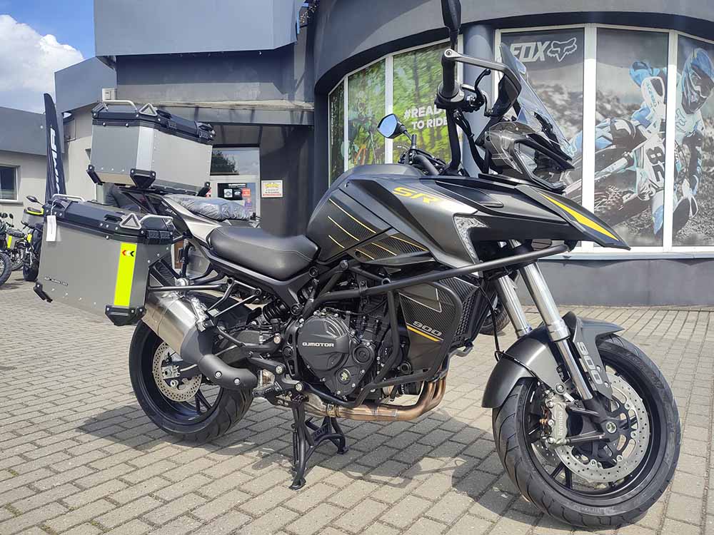 QJMOTOR SRT900S (SRT 900S) Adventure Nowość 2025 Komplet kufrów GRATIS