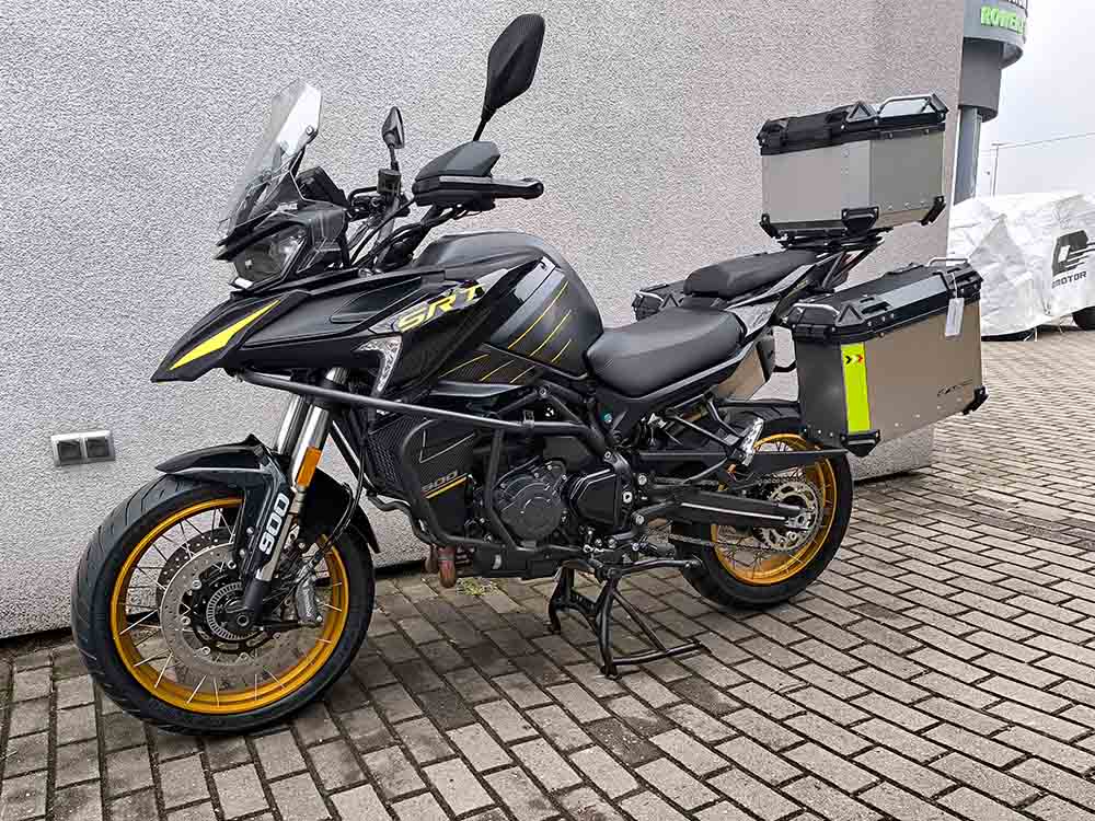 QJMOTOR SRT900SX (SRT 900SX) Adventure Nowość 2025 Kufry Gratis