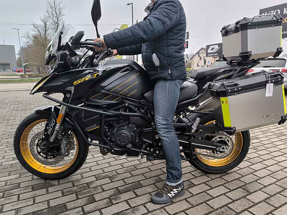 QJMOTOR SRT900SX (SRT 900SX) Adventure Nowość 2025 Kufry Gratis
