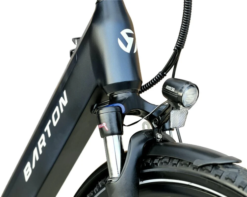 Rower elektryczny Barton Touring plus 17"/28 Rozm. M 540Wh 15Ah
