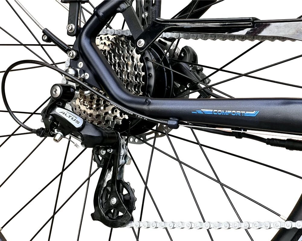 Rower elektryczny Barton Touring plus 17"/28 Rozm. M 540Wh 15Ah