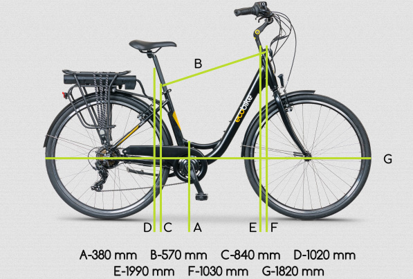 Rower elektryczny Ecobike Basic Petrol Blue 28"