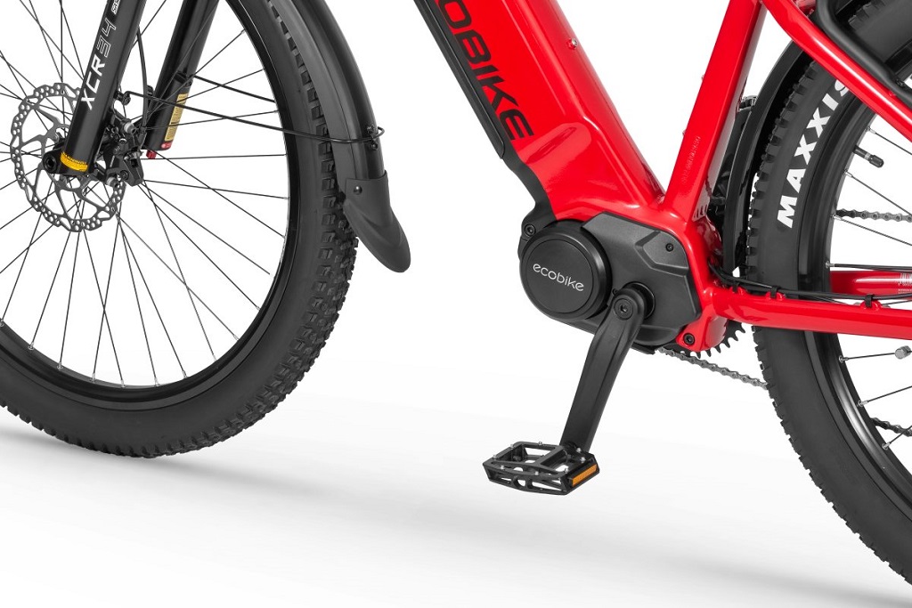 Rower elektryczny EcoBike RX500 RED SUV 20Ah