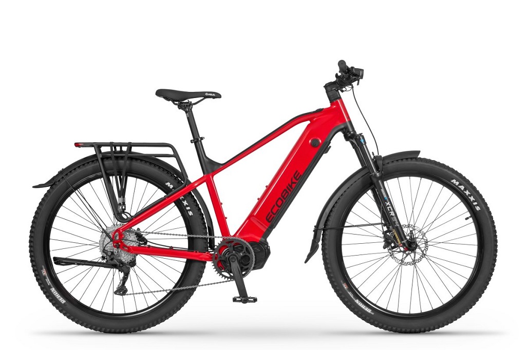 Rower elektryczny EcoBike RX500 RED SUV 20Ah