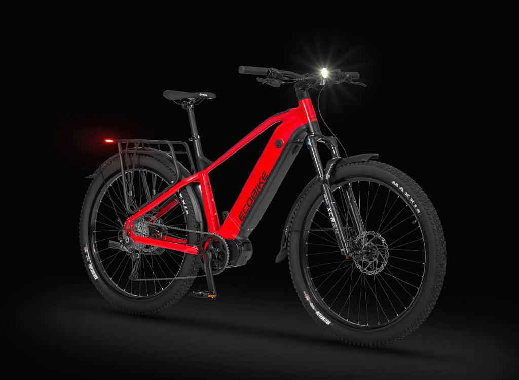 Rower elektryczny EcoBike RX500 RED SUV 20Ah
