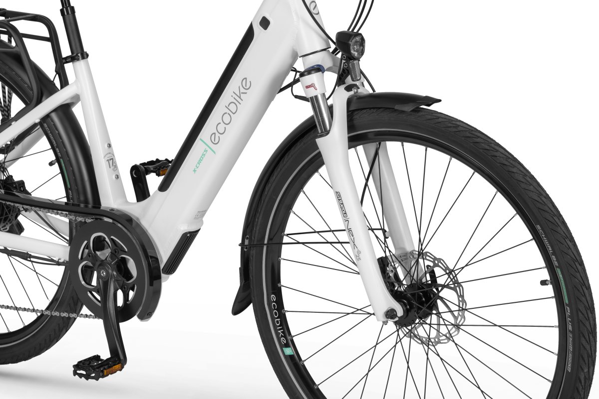 Rower elektryczny Ecobike X-Cross White 19/28 45Nm (rozmiar M)