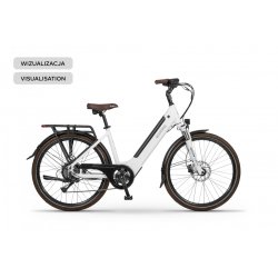  Rower elektryczny Ecobike X-City White 17/26 45Nm (Rozmiar S)