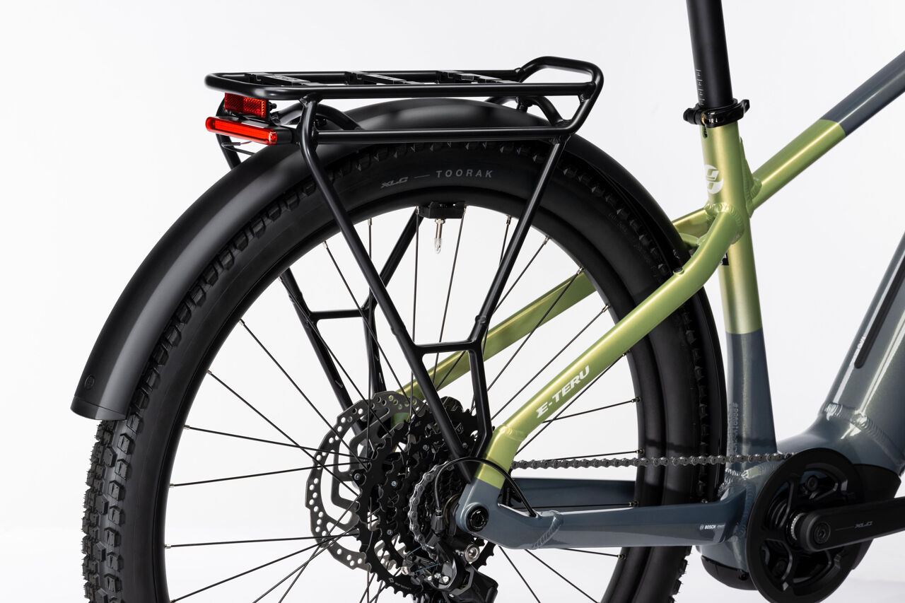 Rower elektryczny Ghost E-TERU EQ Black / Cactus Glosy 540Wh