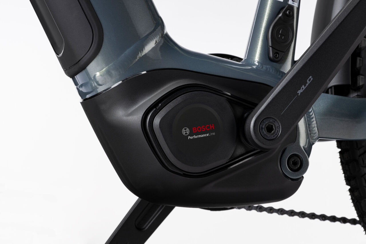 Rower elektryczny Ghost E-TERU EQ Black / Cactus Glosy 540Wh