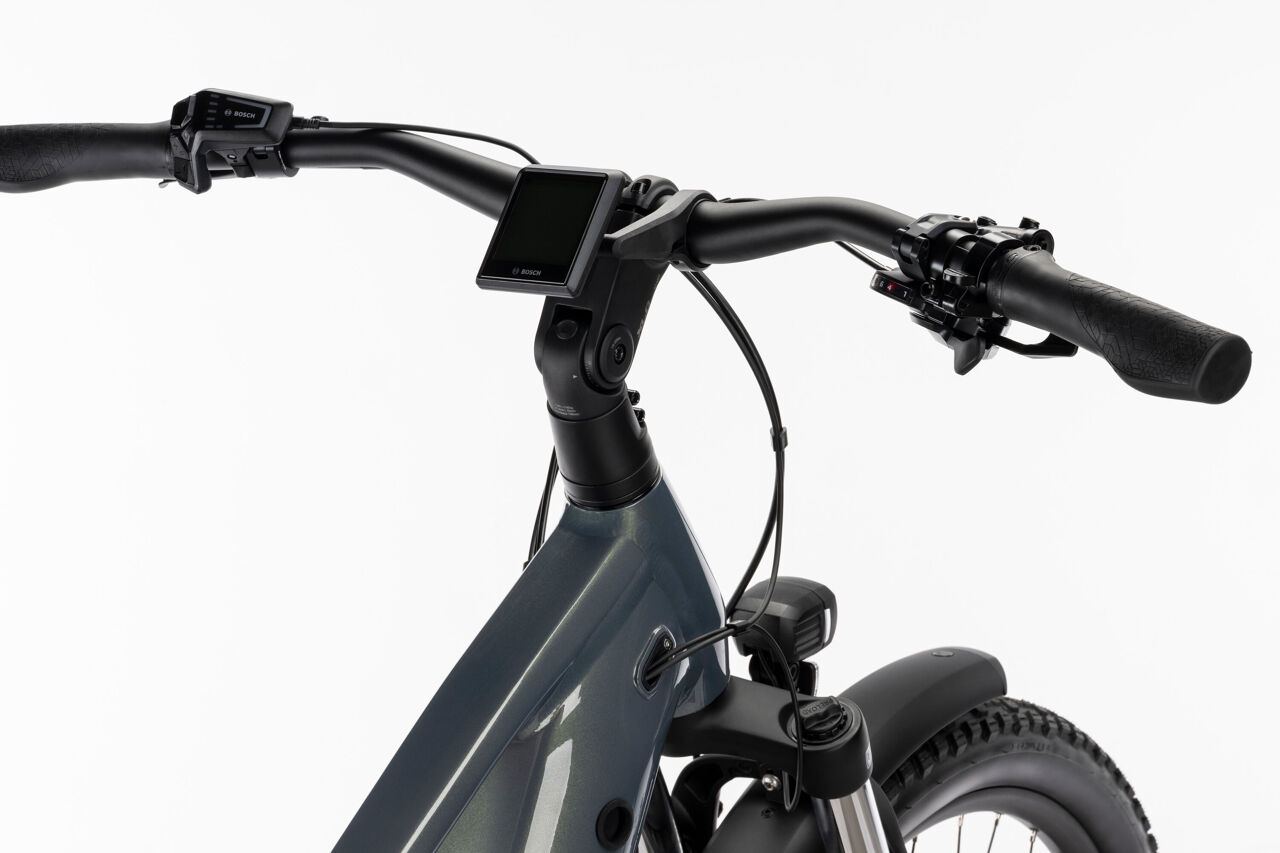 Rower elektryczny Ghost E-TERU EQ Black / Cactus Glosy 540Wh