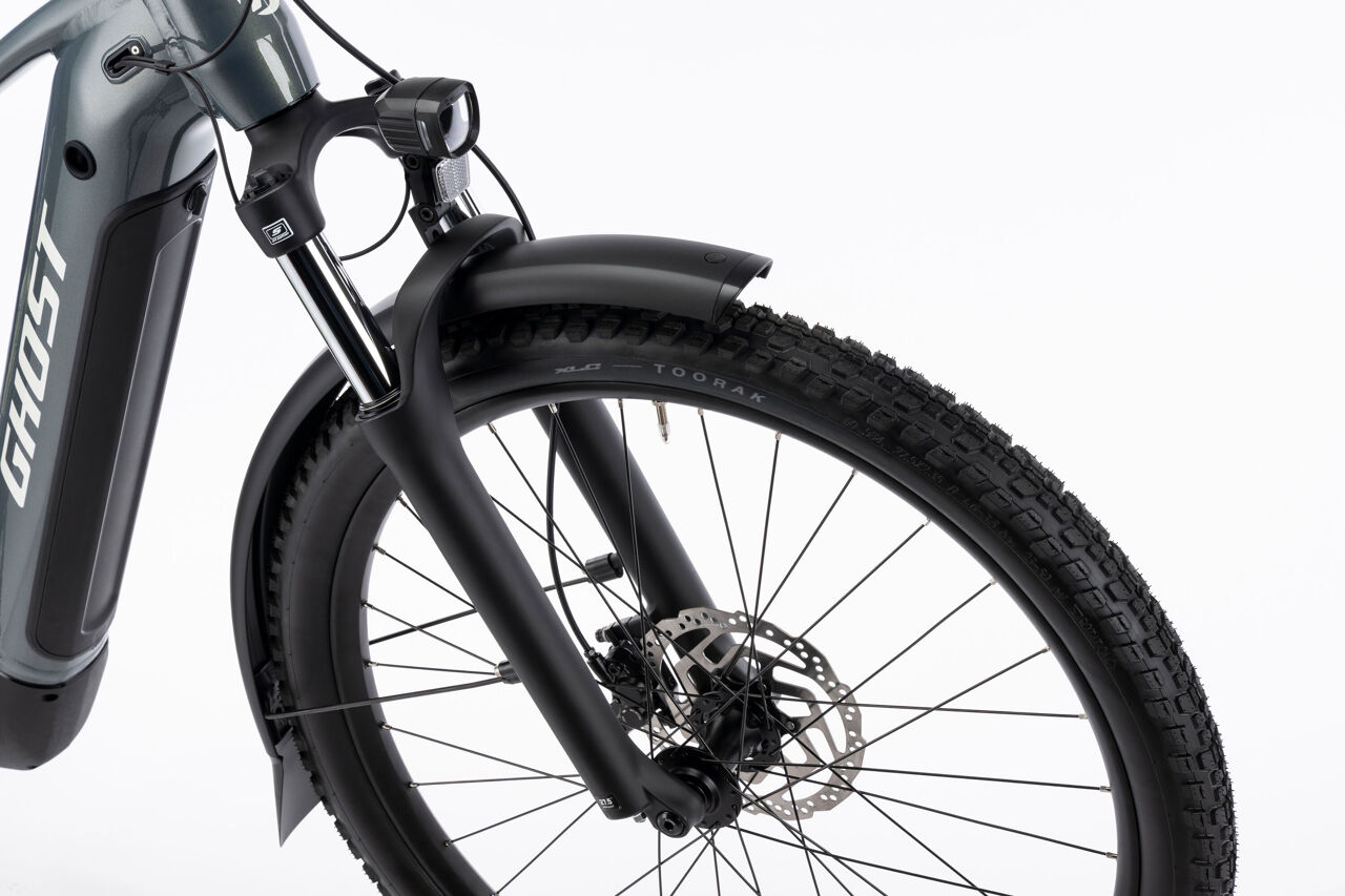 Rower elektryczny Ghost E-TERU EQ Low Black / Cactus Glosy 540Wh