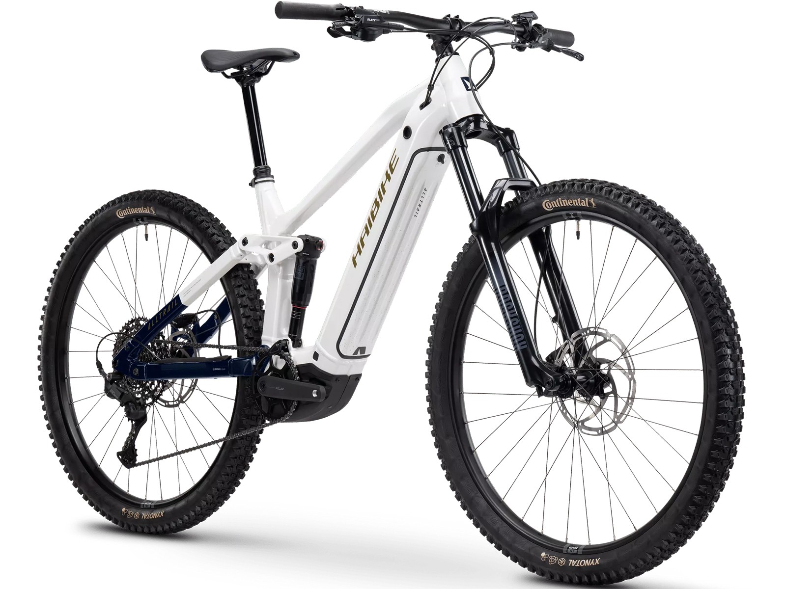 Rower elektryczny Haibike Alltrail 8 29 White Blue Gold 800Wh