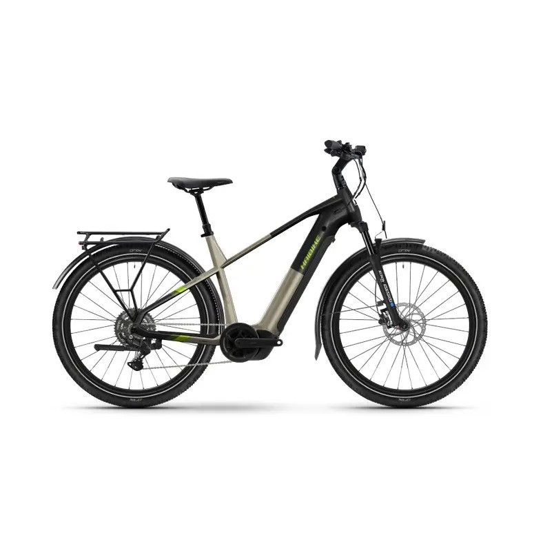 Rower elektryczny Haibike Trekking 4 27,5 Calm sand / Lime 600Wh