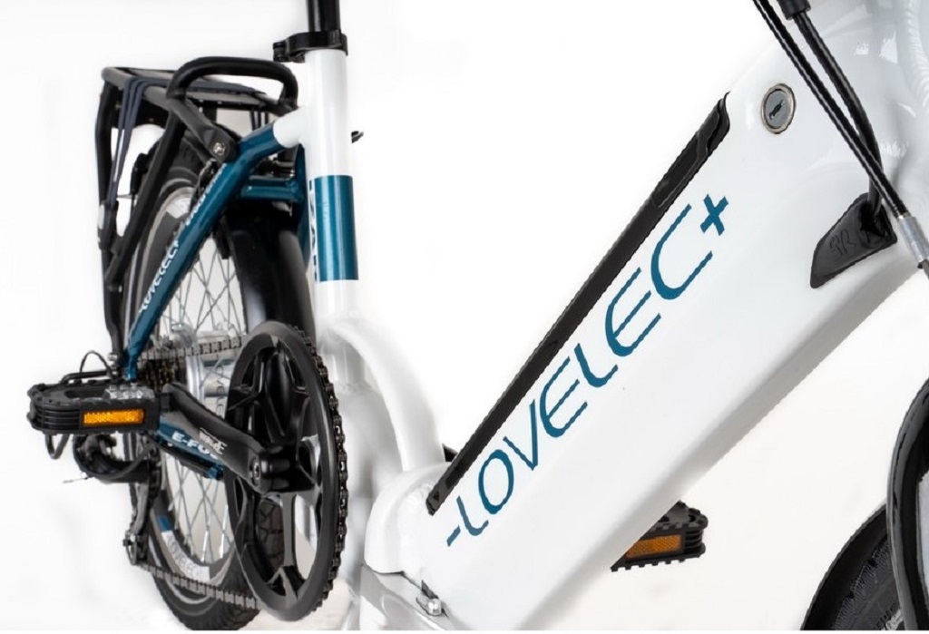 Rower elektryczny składak Lovelec Izar 12Ah 2023
