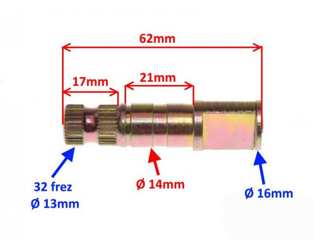 Rozpieracz szczęk hamulca do skuterów 4T / GY6 / 139QMB