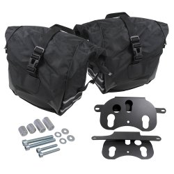  Sakwy boczne tekstylne QJMOTOR SRV125 + mocowania