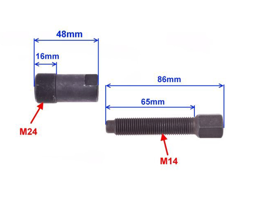 Ściągacz magneta CR-006 gwint prawy do skuterów i motorowerów 4T/GY6/139QMB/139FMB