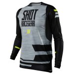 Shot Koszulka Moto Contact Loom Grey Szara 