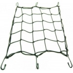 Siatka do mocowania w kolorze czarnym.