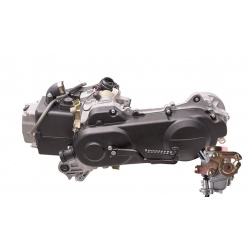  Silnik 80ccm skutery 4T/GY6/139QMB dł. pokrywy paska 430mm