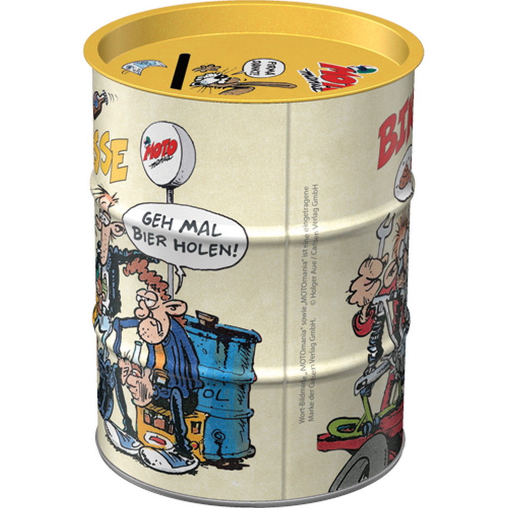 Skarbonka Beczka MOTOmania Biker