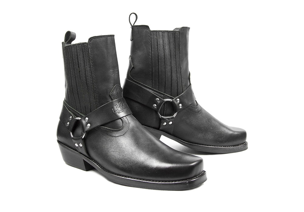 Skórzane buty motocyklowe