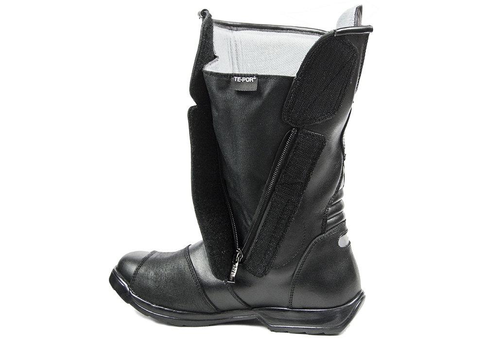 Skórzane buty motocyklowe