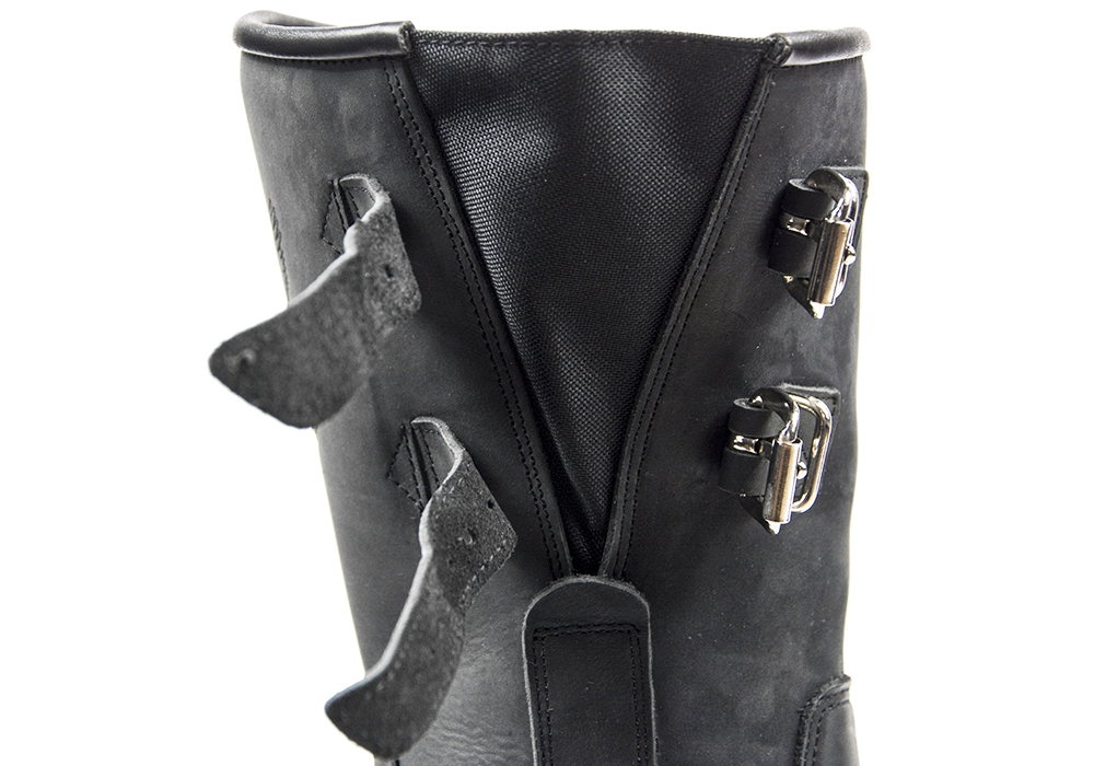 Skórzane buty motocyklowe