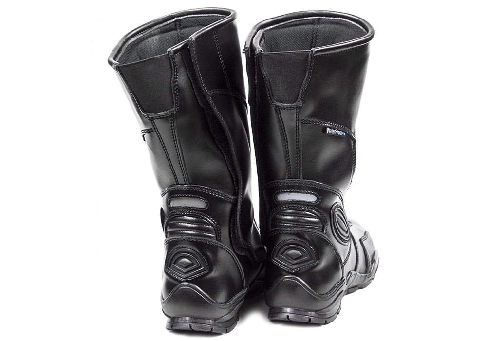 Skórzane buty motocyklowe