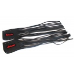 Skórzane frędzle motocyklowe z napisem INTRUDER