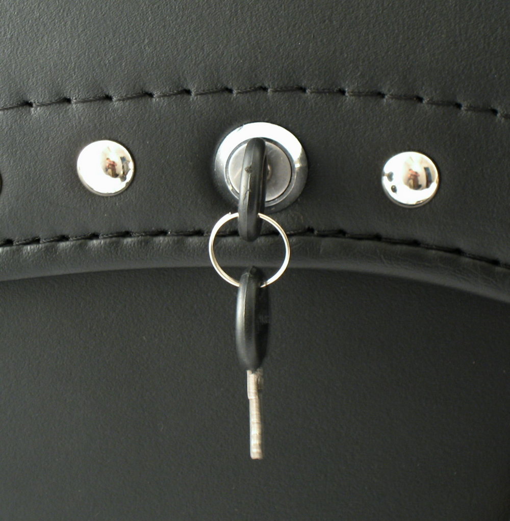 Skórzane sakwy motocyklowe 60x32x20cm zamek