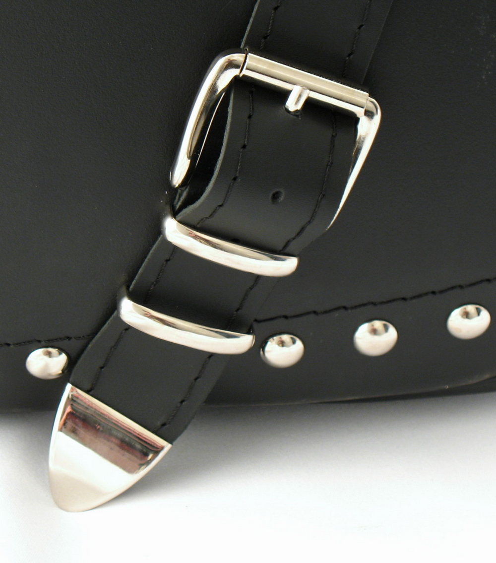 Skórzane sakwy motocyklowe 60x32x20cm zamek