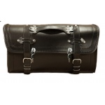 Skórzany kufer 50 cm bez ćwieków + zamek