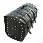 Skórzany kufer 50 cm z ćwiekami