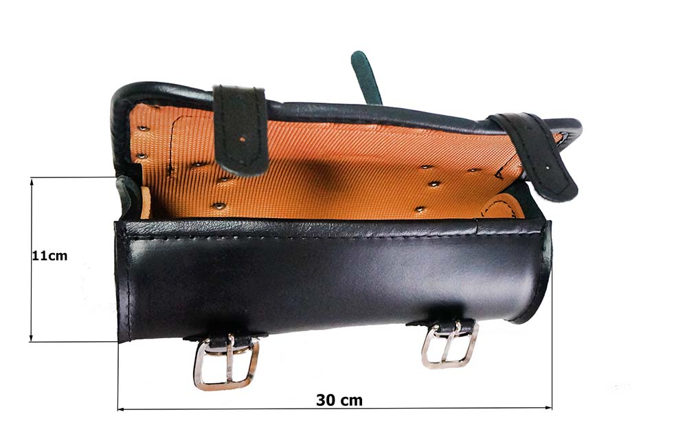 Skórzany piórnik motocyklowy bez ćwieków Suzuki Cruiser- 30cm
