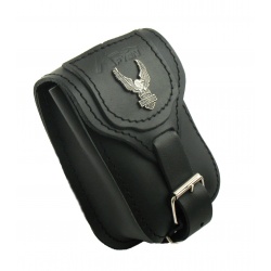  Skórzany portfel - kieszonka z dużym orłem i napisem Harley Davidson