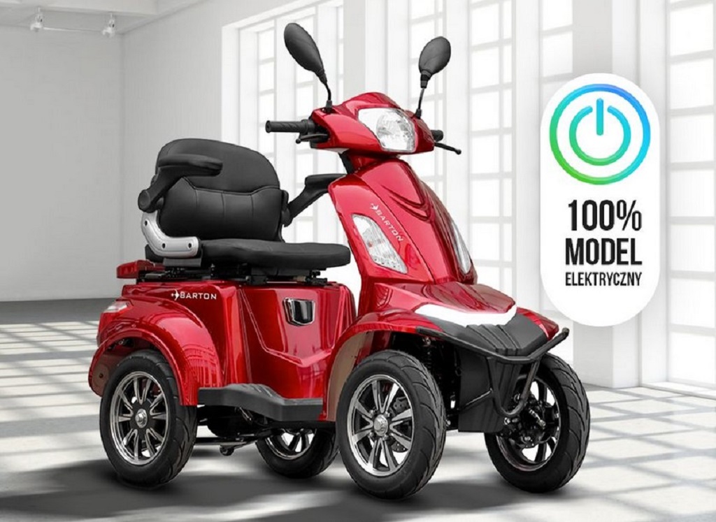 Skuter elektryczny inwalidzki Barton QUATRO czterokołowy