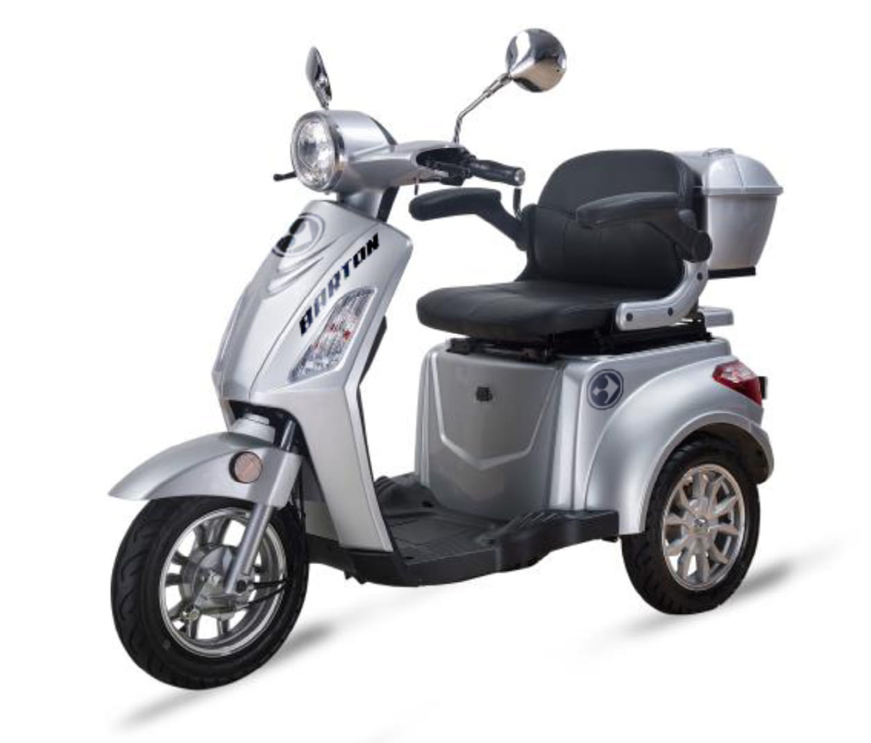 Skuter elektryczny Barton TRES trójkołowy z kufrem