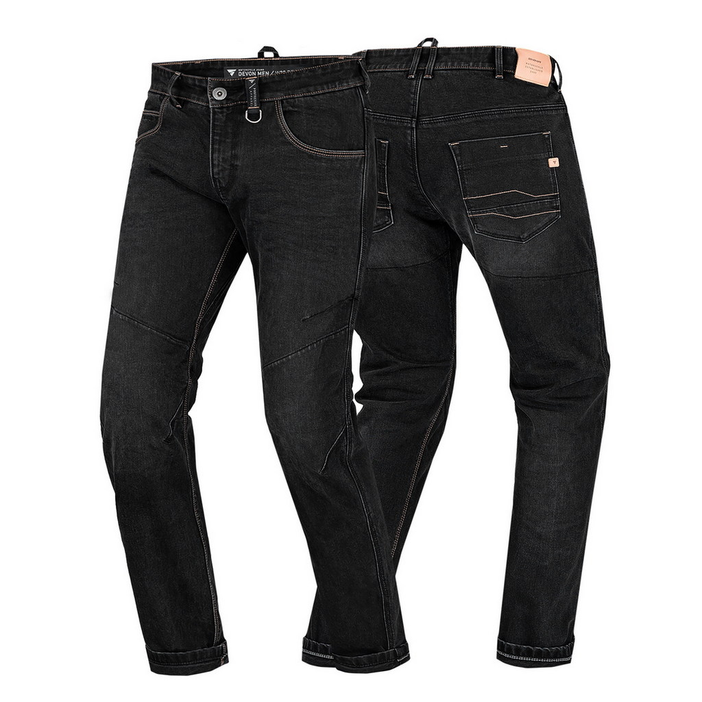 Spodnie motocyklowe Jeans Shima Devon Black