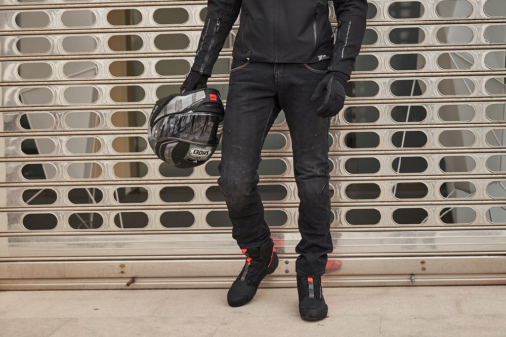 Spodnie motocyklowe Jeans Shima Devon Black