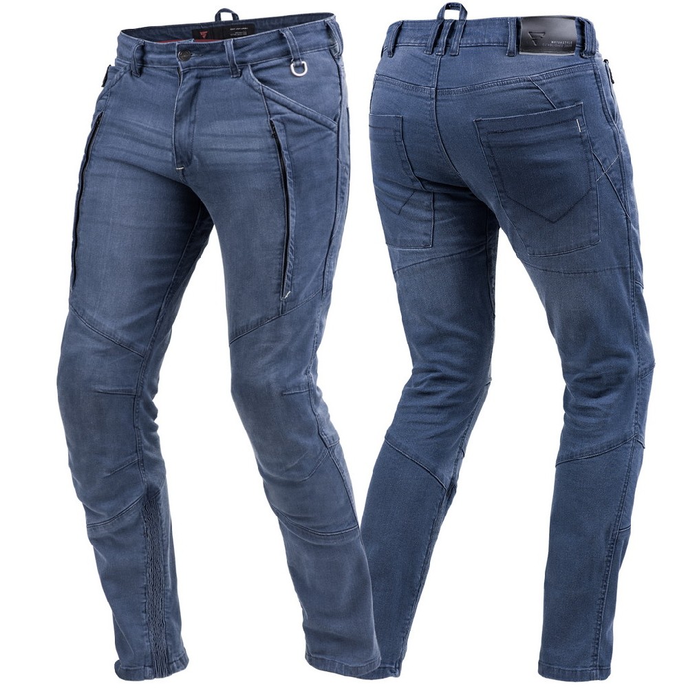 Spodnie motocyklowe Jeans Shima Ghost Blue