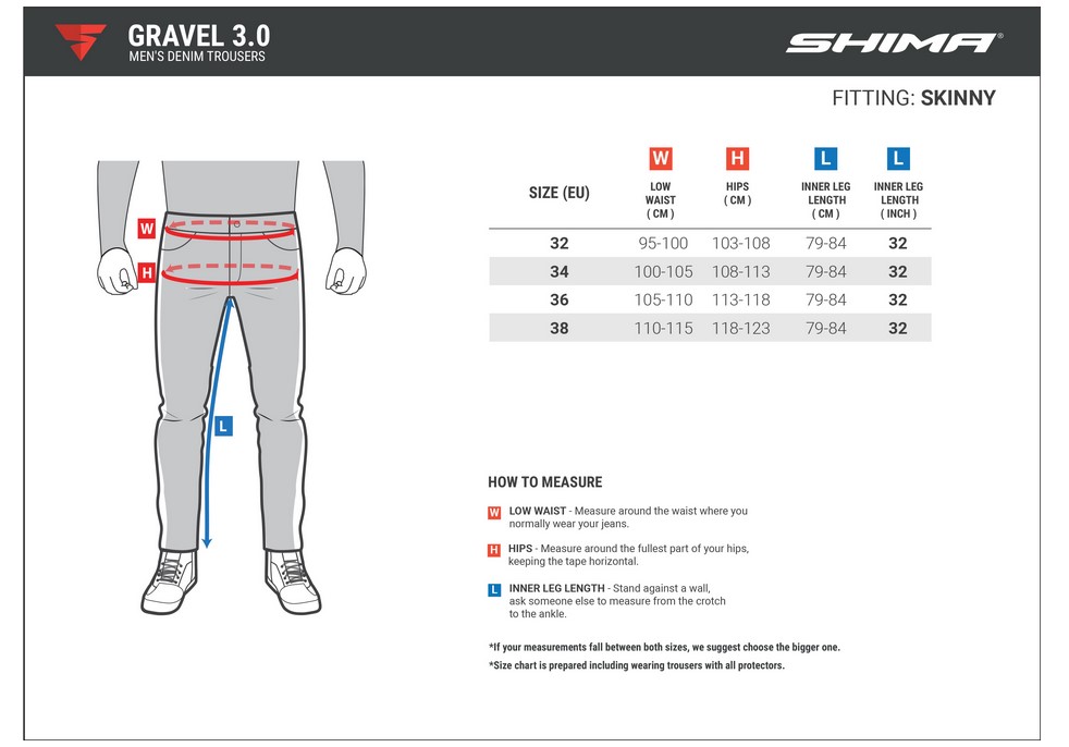 Spodnie Jeans Shima Gravel 3.0 Black