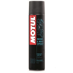 Środek czyszcząco-ochronny Motul E9 Wash & Wax spray 0,4L