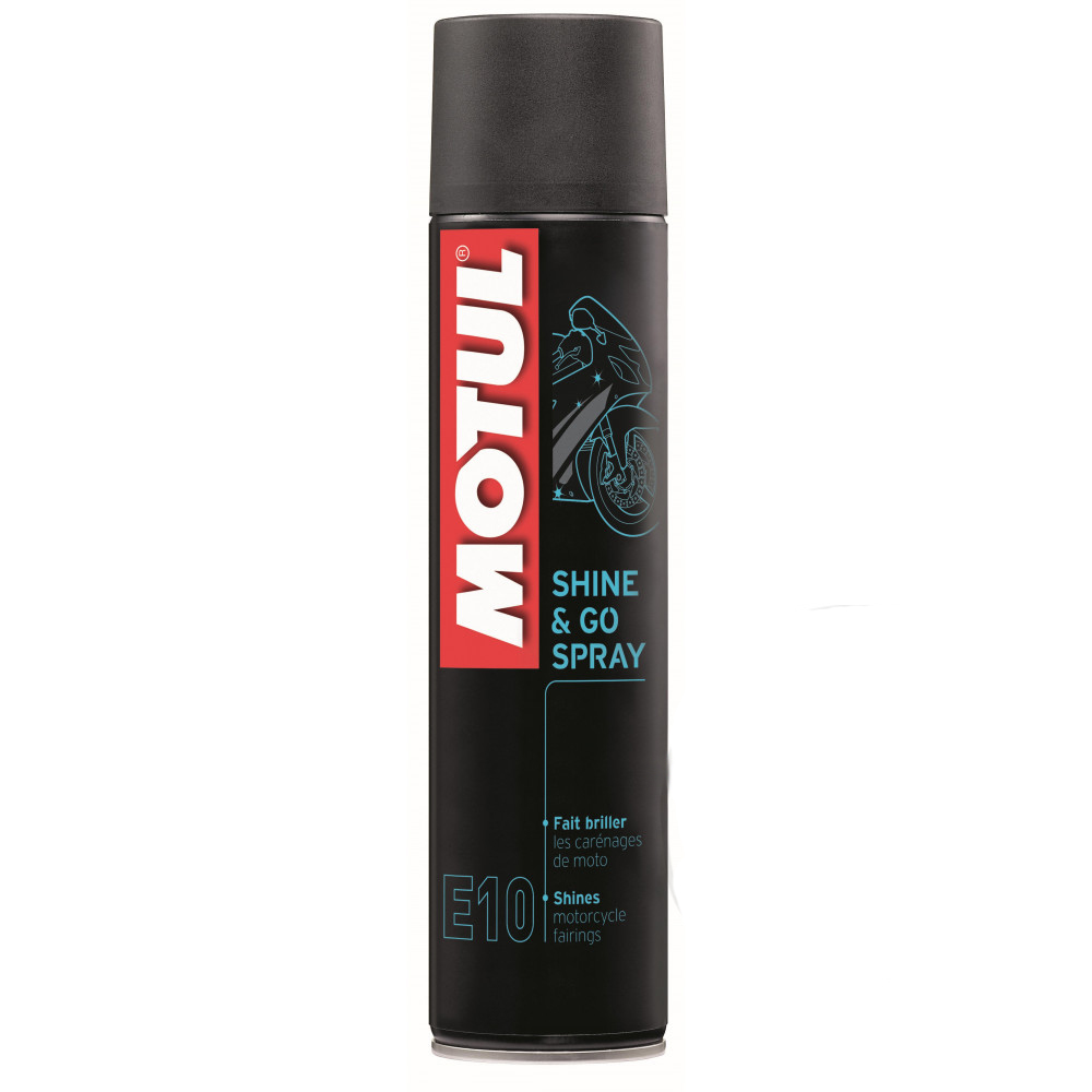 Środek czyszcząco-ochronny Motul E10 Shine & Go spray 0,4L